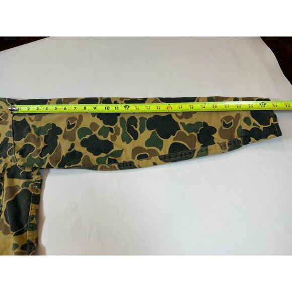 Vintage Deerskin Mens Camouflage Button-Up Long-Sleeve Hunting (HH83) - Picture 4 of 8